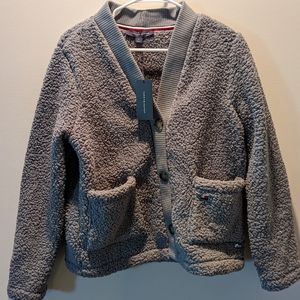 Medium Gray Tommy Hilfiger Sherpa sweater